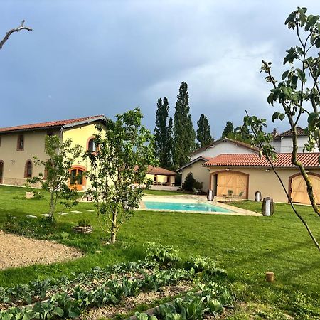 Le Domaine Du Pin Bed and Breakfast Châtillon-sur-Chalaronne Exteriör bild