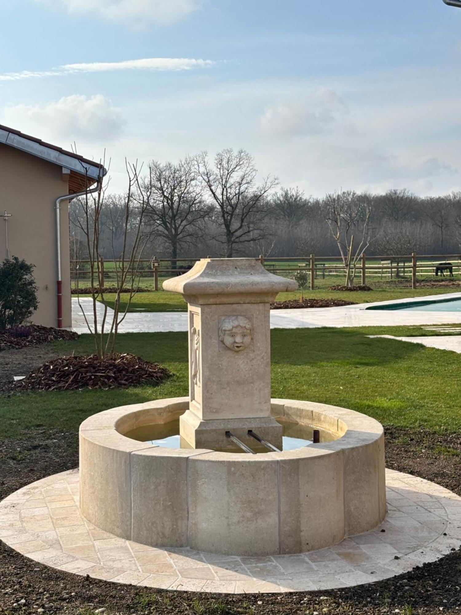 Le Domaine Du Pin Bed and Breakfast Châtillon-sur-Chalaronne Exteriör bild
