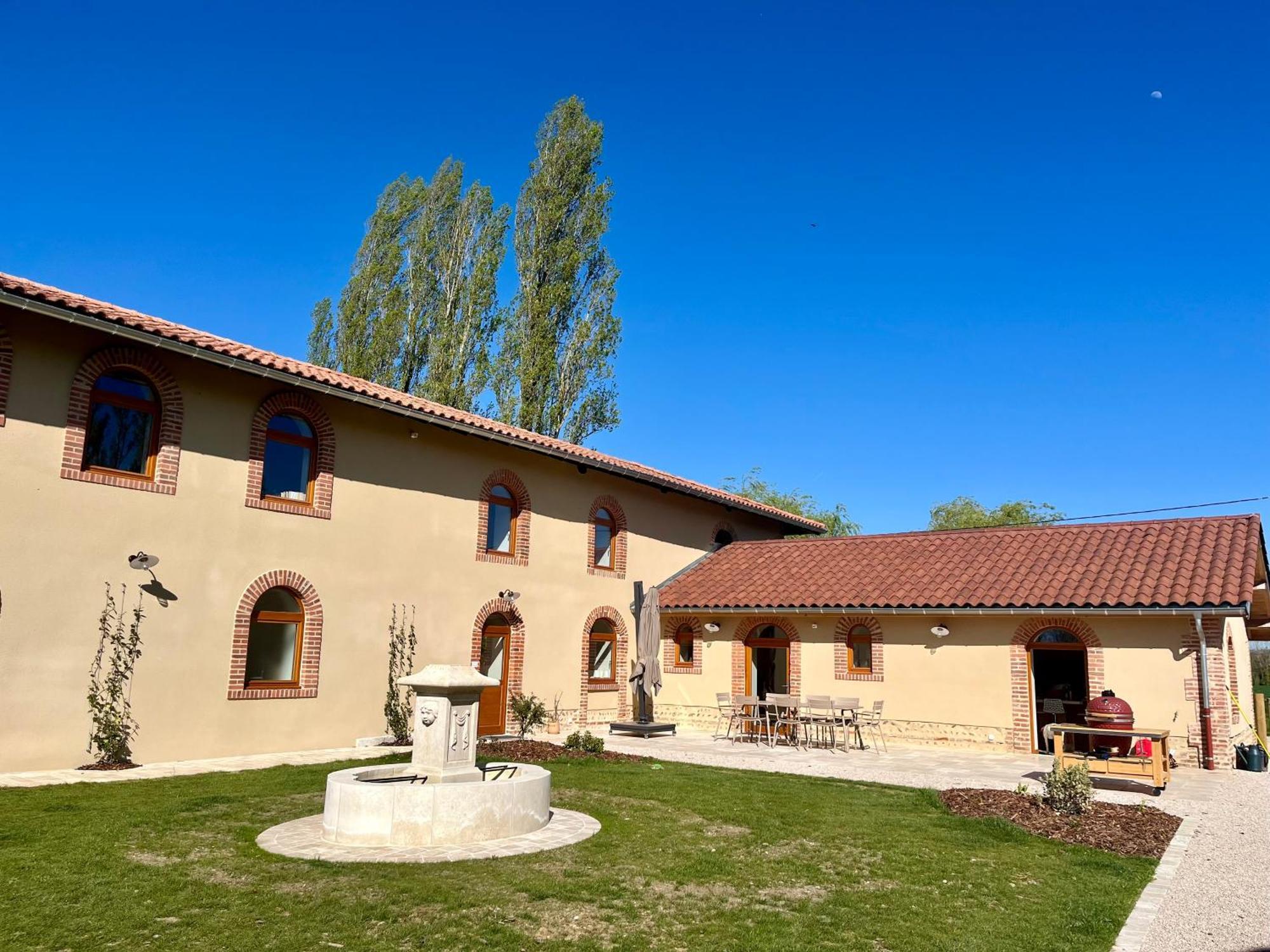 Le Domaine Du Pin Bed and Breakfast Châtillon-sur-Chalaronne Exteriör bild